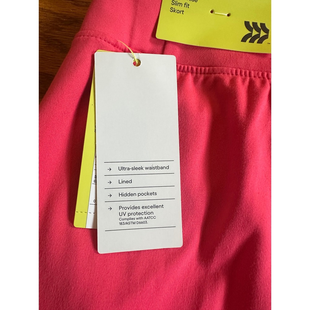 All in Motion Womens High-Rise Slim Fit Skort Pink XXL New With Tags - Picture 2 of 7